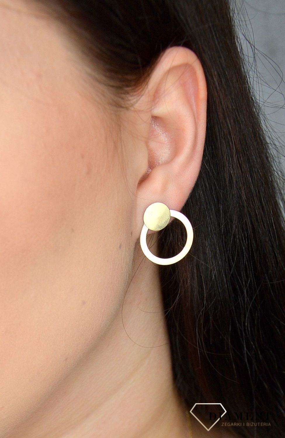 Złote kolczyki 333 kółeczka KL 7944.jpg